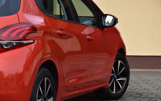 Peugeot 208 cena 34900 przebieg: 54717, rok produkcji 2018 z Janów Lubelski małe 704